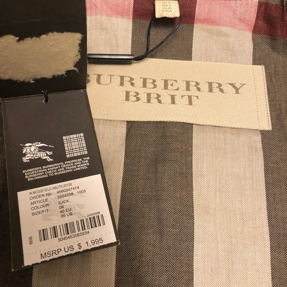 Burberry Mossfield Leather Jacket - Picture 3 of 6